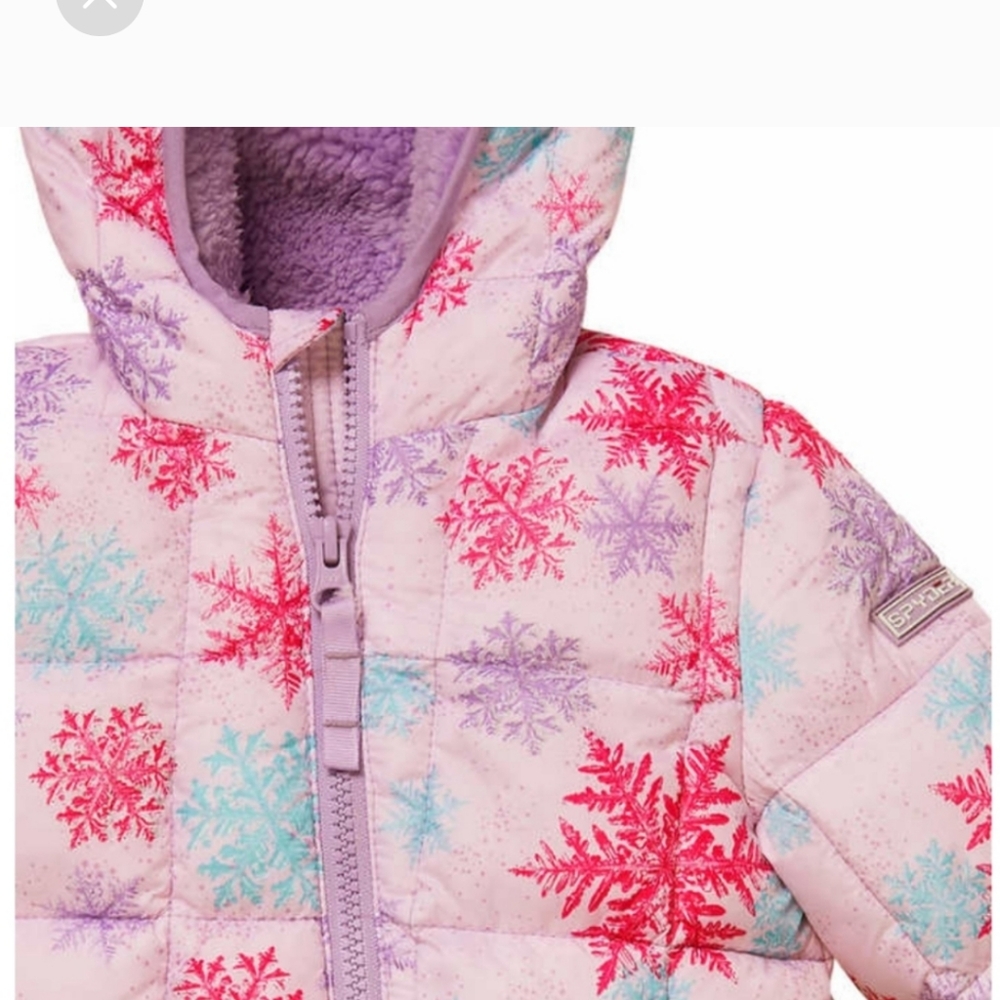 Spyder Baby 1-piece Snowsuit nwt - Picture 3 of 3